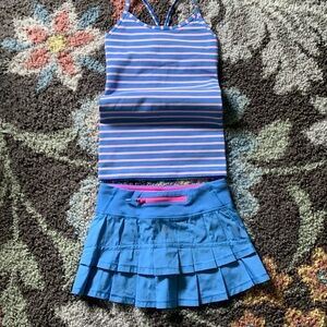 Ivivva Matching skort w tank Size 6 Activewear